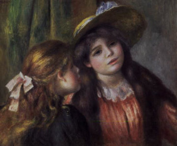 Portrait de deux filles - Pierre-Auguste Renoir