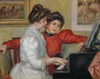 Yvonne et Christine Lerolle au piano - Pierre-Auguste Renoir