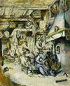 Famille de paysans dans un intérieur - Paul Cézanne