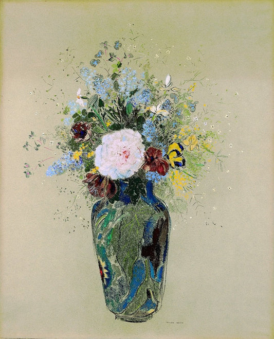 Vase de fleurs - Odilon redon