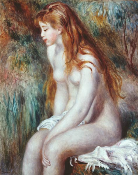 Jeune baigneur 1892 - Pierre-Auguste Renoir