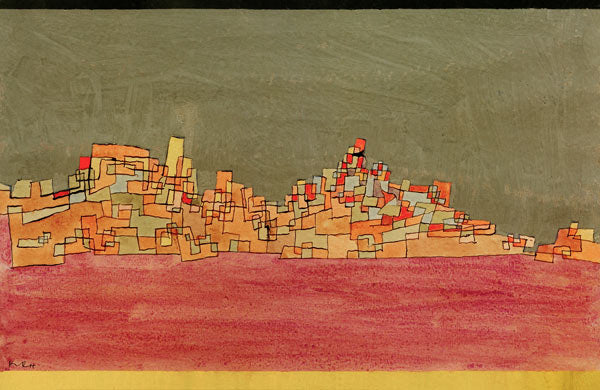 Ville de deux collines, 1927 - Paul Klee