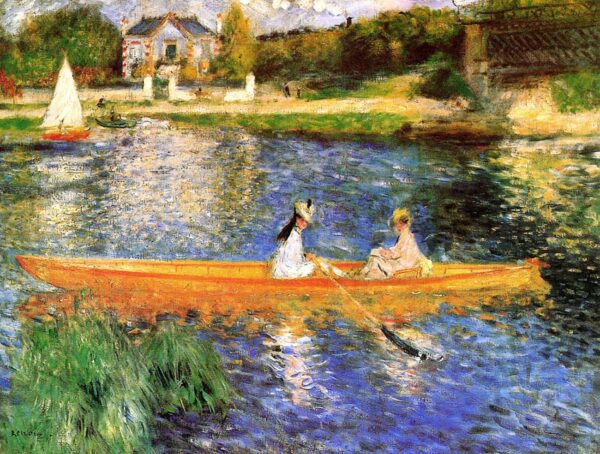 The Seine at Asnières alias The Skiff - Pierre-Auguste Renoir