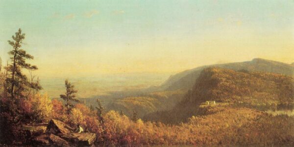 The Catskill Mountain House - Sanford Robinson Gifford