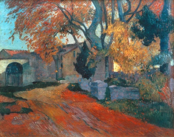 The Alyscamps Avenue - Paul Gauguin