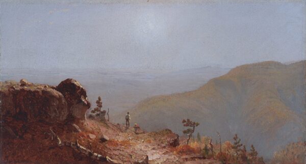 Study for View of the South Mountain in the Catskills - Sanford Robinson Gifford