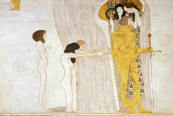 Beethoven-Frieze: The Demand after the Chance - Gustav Klimt