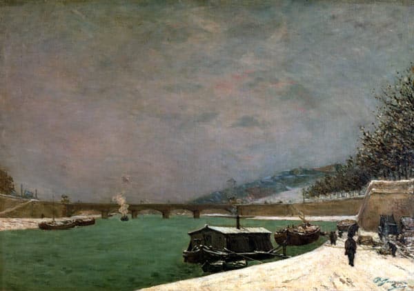 The Seine at the Pont d'Iéna - Paul Gauguin