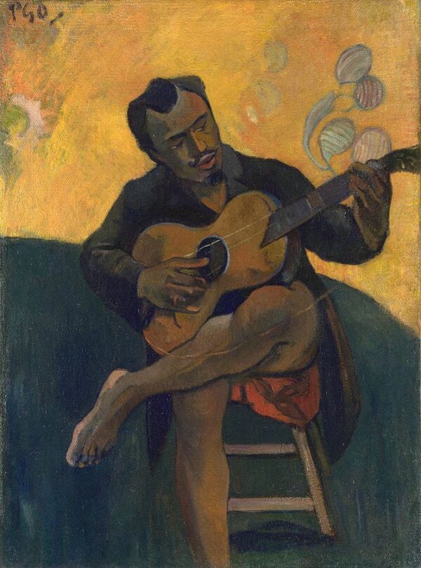 The Guitar Player - Paul Gauguin