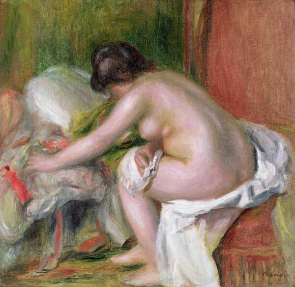 Seated Bather - Pierre-Auguste Renoir