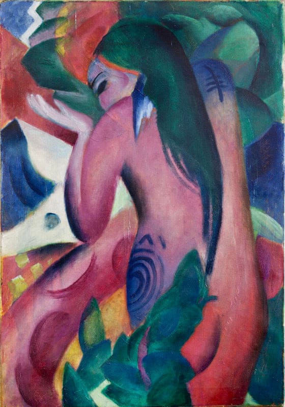 Red Woman - Franz Marc