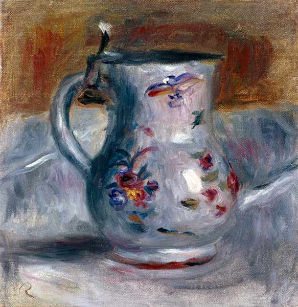 Porcelain Pitcher - Pierre-Auguste Renoir