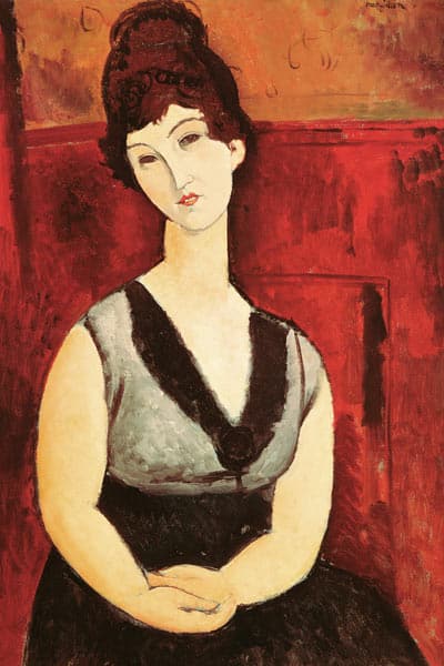 The Chocolate Girl - Amedeo Modigliani