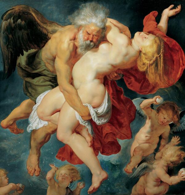 The Abduction of Orithyia by Boreas - Peter Paul Rubens