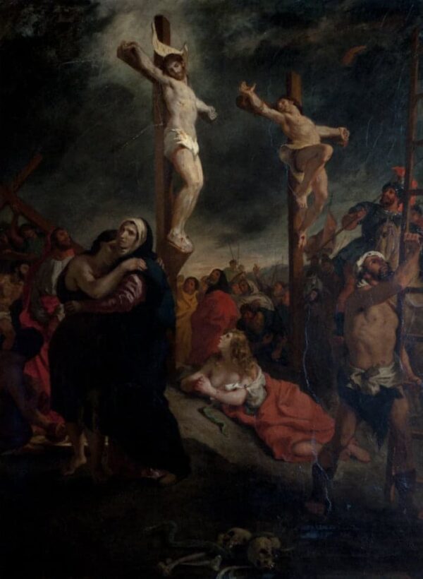 The Christ on the Cross - Eugène Delacroix