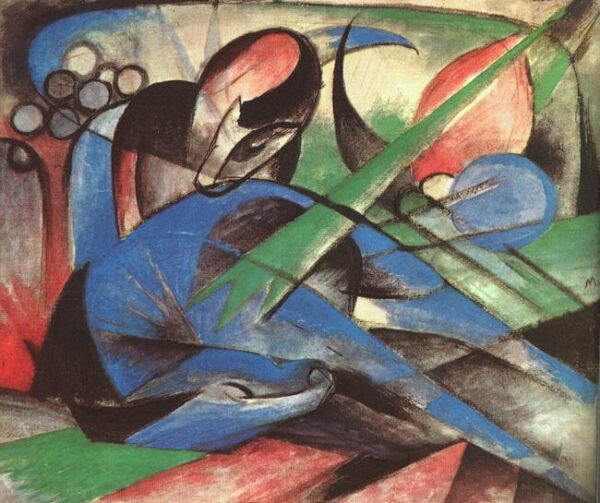 Dreaming Horse - Franz Marc