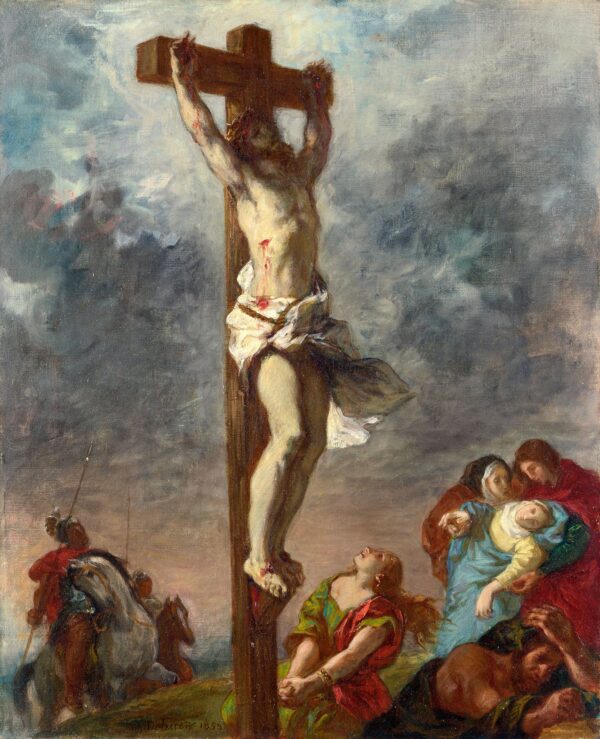 The Christ on the Cross - Eugène Delacroix