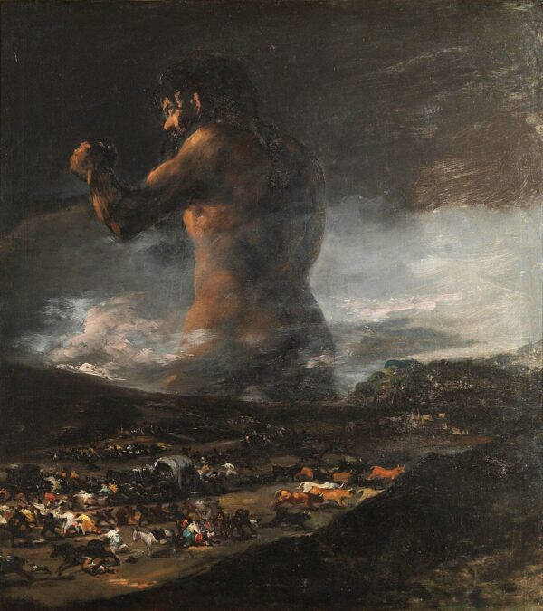 The Colossus - Francisco de Goya