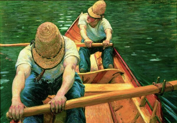 Rowers on the Yerres - Caillebotte