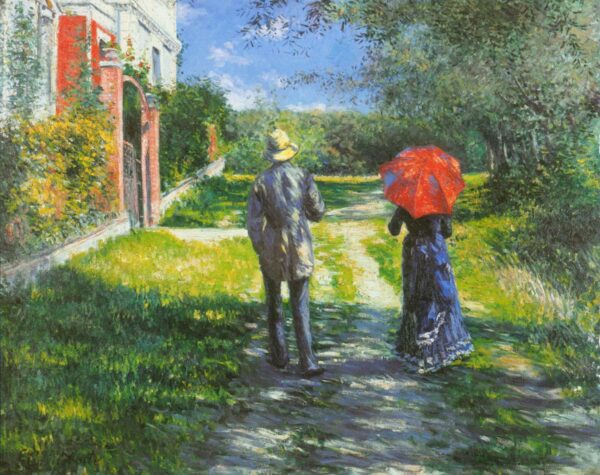 Rising Path - Caillebotte