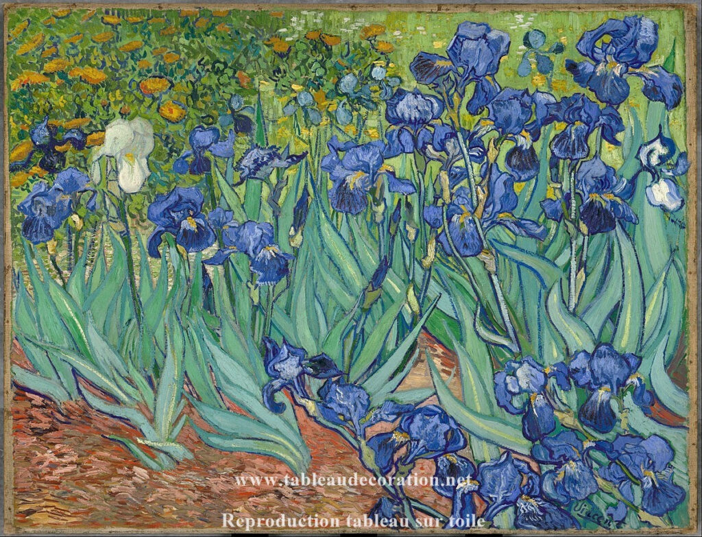 Die 100 berühmtesten Gemälde der Welt 1200px Irises Vincent van Gogh 1 Der Blog Master Apollon