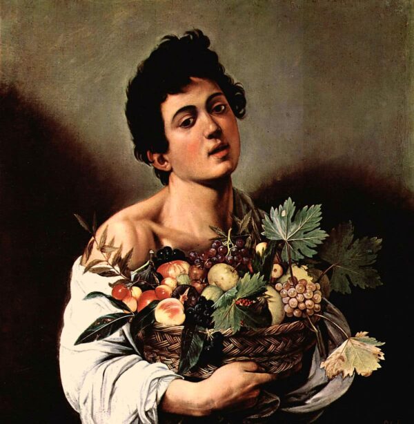 Boy with a Basket of Fruit - Caravaggio