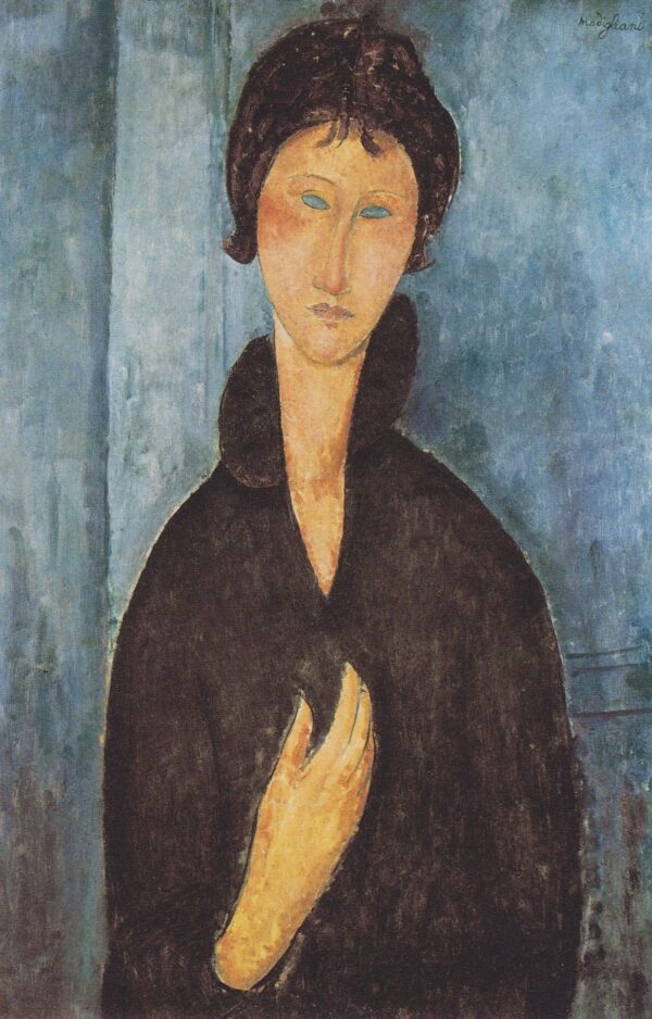 Woman with Blue Eyes - Amedeo Modigliani