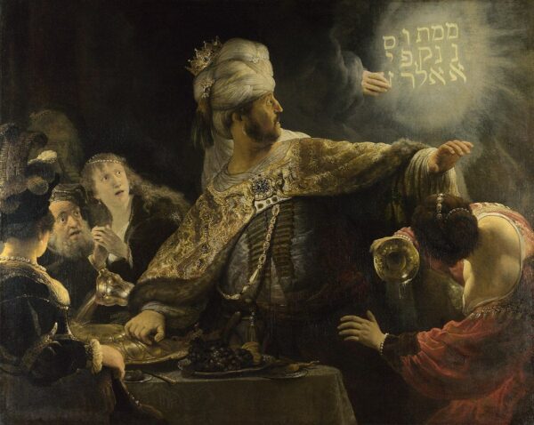 The Feast of Belshazzar - Rembrandt van Rijn