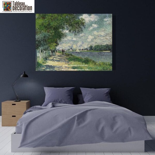 The Seine at Argenteuil - Monet Painting - Image 3