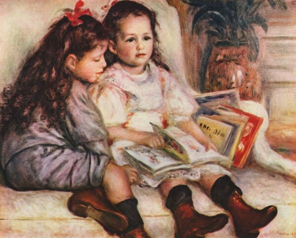 Jean and Geneviéve Caillebotte - Pierre-Auguste Renoir