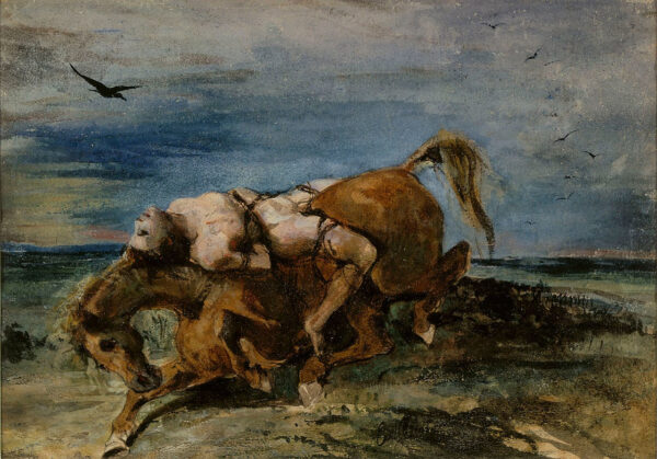 The Mazeppa - Eugène Delacroix