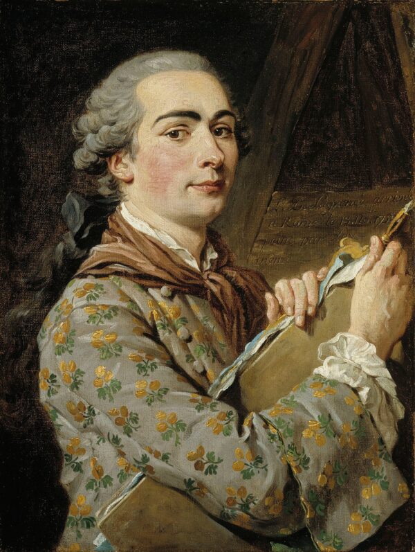 Self-portrait - Louis Jean François Lagrenée