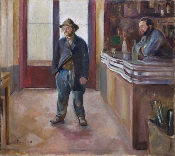 In the Tavern - Edvard Munch