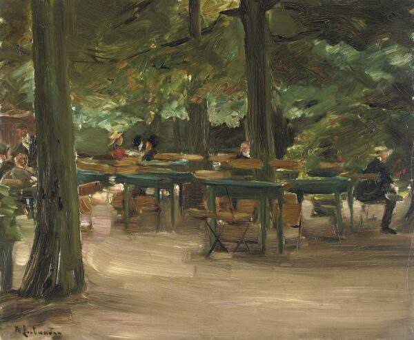 Beer Garden - Max Liebermann