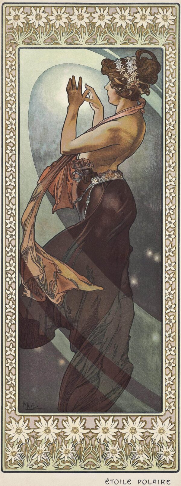 Stars: The North Star - Mucha