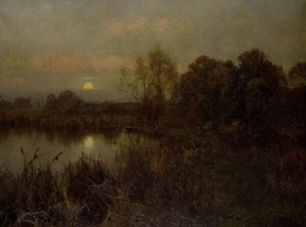 The Rising Moon - Edward Wilkins Waite