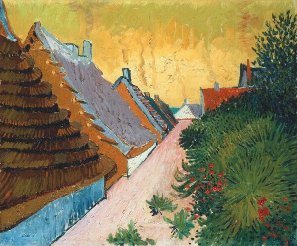 Farmhouses at Saintes-Maries - Van Gogh