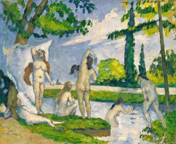 Bathers (1874-1875) - Paul Cézanne