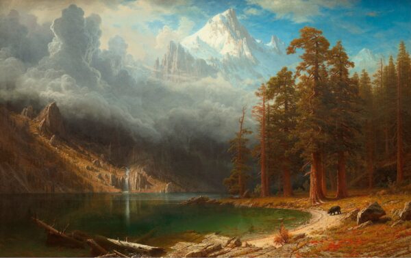 The Mountain Corcoran - Albert Bierstadt