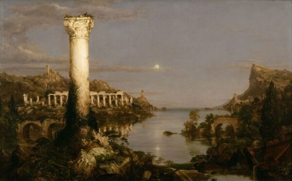 The Course of Empire: Desolation - Thomas Cole