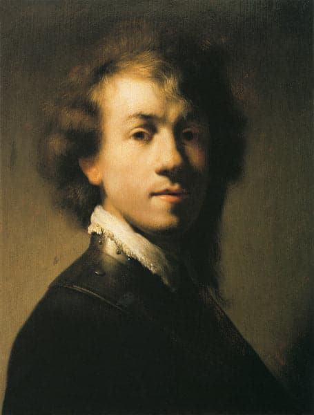 Self-portrait X - Rembrandt van Rijn