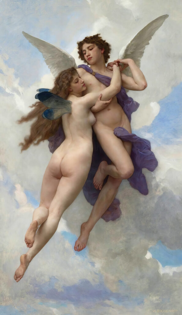 Love and Psyche - William Bouguereau