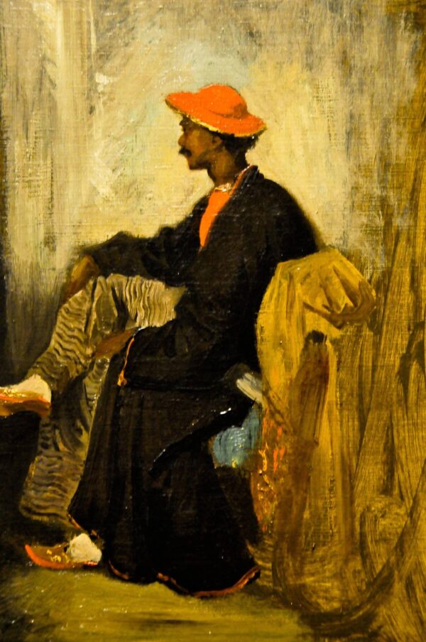 Study of an Indian from Calcutta - Eugène Delacroix