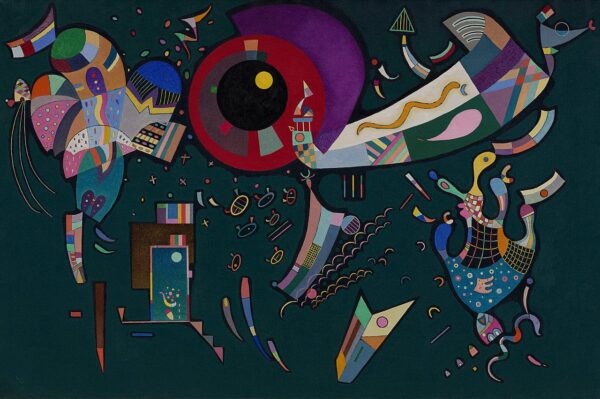 Around the Circle - Vassily Kandinsky