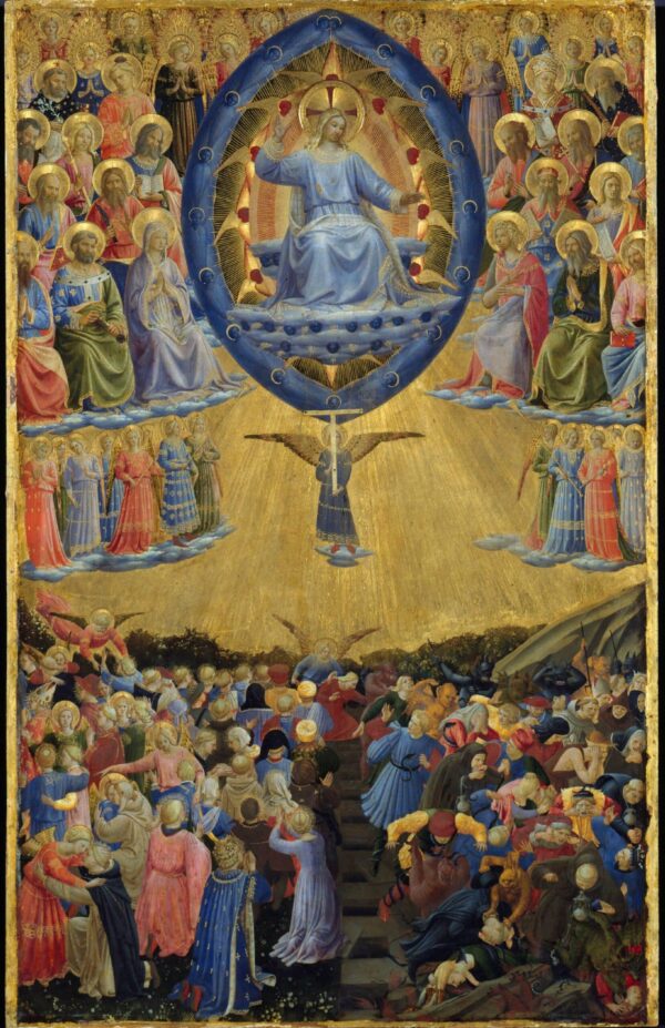 The Last Judgment (winged altar, central panel) - Sandro Botticelli