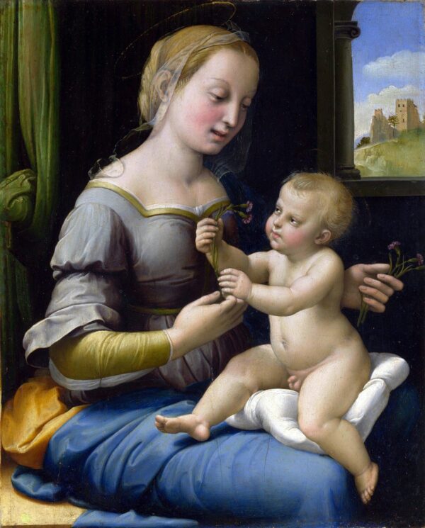 The Virgin of the Carnation - Raphael (painter)