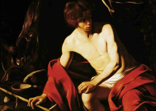 John the Baptist around 1603 - Caravaggio