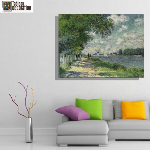 The Seine at Argenteuil - Monet Painting - Image 4