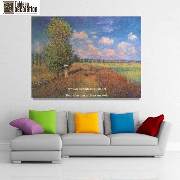 Summer - Field of Poppies - Monet Painting - Image 3