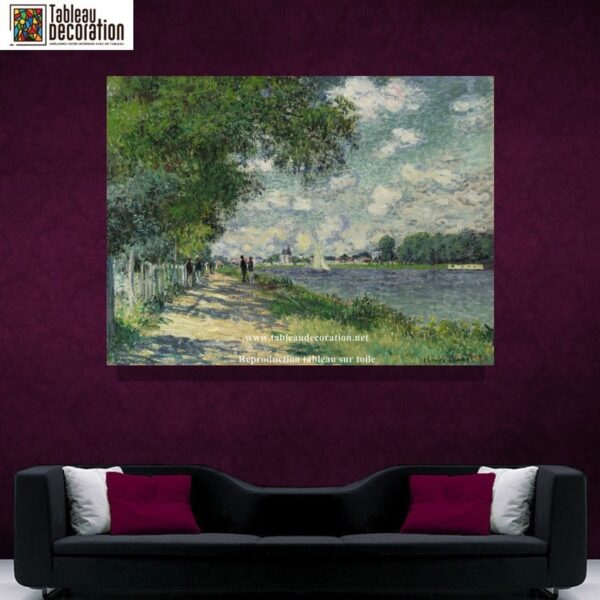 The Seine at Argenteuil - Monet Painting - Image 5